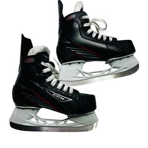 CCM Black and Red Hockey Skates